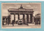 BERLIN  -  Brandenburger  Tor  -  1934  -  ( Trace Pliure Angles Droit ) - Porte De Brandebourg