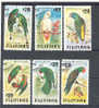 Oiseaux Perroquets Perruches  Série Complète ° Oblitéré  Philippines 37 - Perroquets & Tropicaux