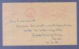 Great Britain LONDON ½d PAID 1946 Meter Stamp Cover To Los Angeles Cal. USA - Franking Machines (EMA)
