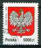 Armoiries, Héraldique - POLOGNE - Aigles 8 - N° 3222 - 1992 - Used Stamps