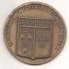Médaille  De Table 13E DIVISION MILITAIRE TERRITORIALE - Francia