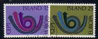 ICELAND  EUROPA CEPT 1973  USED - 1973