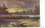 TUCKS OILETTE SERIES 1487 - HADDON HALL - SUNSET - CUBLEY - Derbyshire