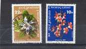 POLYNESIE Française : Fleurs De Polynésie : Vanda Sp. (orchidées) Et Gardenia Tahitensis (Tiare) - - Gebruikt