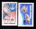 Romania 1969 Apollo 9-10,Moon,Mi.2779-80 ,VFU,used - Europa