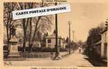 JUSSAC (CANTAL) - AVENUE DE LA POSTE ET MONUMENT AUX MORTS - Jussac