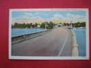 Washington NC  Pamlico River Bridge  Vintage Wb - Andere & Zonder Classificatie