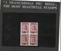 SAN MARINO 1943 CADUTA DEL FASCISMO C. 30 MNH QUARTINA - Unused Stamps