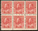 Canada #106a Mint Hinged 5c King George V Booklet Pane Of 6 From 1911 - Pages De Carnets