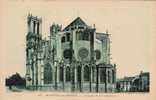 Cp ,78 , MANTES-sur-SEINE , L'Abside De La Cathédrale - Mantes La Jolie