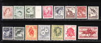 Australia 1959-64 QE Flowers Animals Def Mint - Nuevos