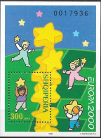 2000 Albanien  Mi. Bl.  123 ** MNH  Europa - 2000