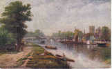 KINGSTON-on-THAMES - The Picturesque Thames - N° 7121- 1907-PAYPAL SANS FRAIS-FREE - River Thames