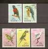 Oiseaux Perroquets Perruches  Série Complète ° Oblitérée  Corée 271 - Papagayos