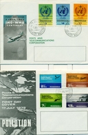 Rhodésie 1967 1973 11 FDC Gallery Ploughing Pollution IMO Safety Doctor - Rodesia (1964-1980)