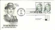 USA FDC 1993  Dean Acheson Statesman Lawyer Politician - 1991-2000