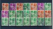 - FRANCE . TIMBRES MOISSONNEUSE . OBLITERES - 1957-1959 Moissonneuse