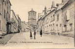 RETHEL - L´Eglise Saint-Nicolas Et La Rue Carnot - Rethel