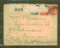 GRANDE BRETAGNE 1915 N° Usages Courants S/lettre Entiére Censurée Pour Les Pays Bas - Cartas & Documentos