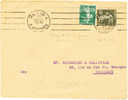 1926-10-8  Lettre 2ème Jour Du Tarif Obl Krag Paris 4 Rue D'Enghien - Tarifs Postaux