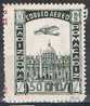 Correo Aereo Benefico  CADIZ 50 Cts, Guerra Civil * - Spanish Civil War Labels