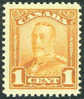 Canada #149 Mint Never Hinged 1c Orange George V From 1928 - Unused Stamps