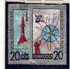 52293)n°2 Valori Russi 1965 - Cosmonauti  - Usati - N°2953/54 - Colecciones
