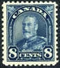Canada #171 Mint Lightly Hinged 8c Dark Blue George V From 1930 - Unused Stamps