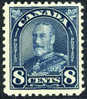 Canada #171 Mint Lightly Hinged 8c Dark Blue George V From 1930 - Neufs