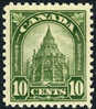 Canada #173 XF Mint Hinged 10c Library Of Parliament From 1930 - Neufs