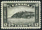 Canada #174 XF Mint Hinged 12c Citadel At Quebec From 1930 - Ongebruikt