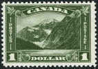 Canada #177 Mint Hinged $1 Mt. Edith Cavell From 1930 - Nuevos