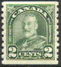 Canada #180 XF Mint Hinged George V 2c Deep Green Coil From 1930 - Rollen