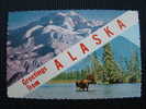 CPSM Greetings From ALASKA - Other & Unclassified