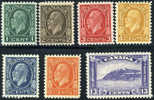 Canada #195-201 Mint Hinged Set From 1932 - Neufs