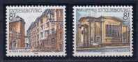 LUXEMBOURG - 1982 - Bâtiments  - Yvert 1006/1007 - Unused Stamps