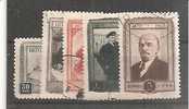 52357)n°5 Valori Russi 1941 - Ann. Nascità Di Lenin  - Usati - N°991/95 - Colecciones