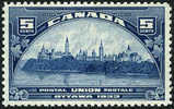 Canada #202 XF Mint Hinged 5c Ottawa UPU From 1933 - Ongebruikt