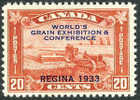 Canada #203 XF Mint Hinged 20c Grain Expo From 1933 - Ongebruikt