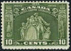 Canada #209 Mint Hinged 10c Loyalist Monument From 1934 - Nuevos