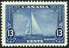 Canada #216 SUPERB Mint Hinged 13c Royal Yacht ´Britannia´ From 1935 - Neufs