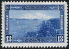 Canada #242 XF Mint Hinged 13c Halifax Harbor From 1938 - Ongebruikt