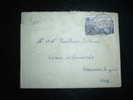 LETTRE TP YT N°1041 MARTINIQUE OBL. 01-07-1957 AMIENS GARE (80 SOMME) 1ER JOUR TARIF - Postal Rates