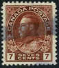 Canada #114 SUPERB Used 7c Red Brown George V From 1924 - Used Stamps