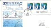 USA 1991 FDC Fishing Boat - 1991-2000