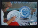 CPSM PAYS BAS-Handpainted On Delft Tiles-Handbeschilderen - Delft