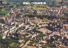 VALOGNES Manche 50 : Vue Aérienne Sur La Ville - Valognes