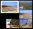 Maxi Cards(B) Taiwan 1998 Quemoy National Park Stamps Mount Coast Rock Tower Geology Island Scenery - Maximumkaarten