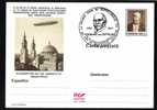 ROMANIA 1999 POSTCARD STATIONERY, Zeppelins  LZ-27 PMK 2000. - Zeppelin