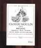 Etiquette De Vin - Clos Du Moulin - Cru Bourgeois - Médoc - 1983  - 37.5 Cl  (moulin à Vent) - Windmills